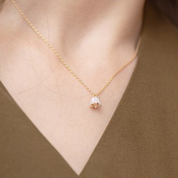 水晶小鈴鐺項鍊-D20052