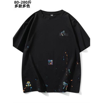 特大碼短袖T恤男裝夏季薄潮牌半袖t加肥加大休閑運動寬松胖子體恤
