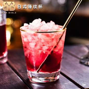 日式錘點果汁杯柯林杯海波杯金邊雞尾酒杯威士忌杯飲料杯水杯