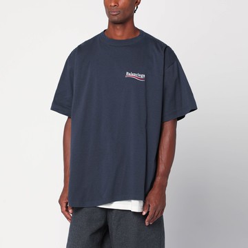 Double T-shirt Political Campaign navy/white