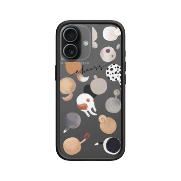 iPhone 17 Mod NX -邊框背蓋組合 (相機按鈕) 黑 - Classics - 冒牌氣球