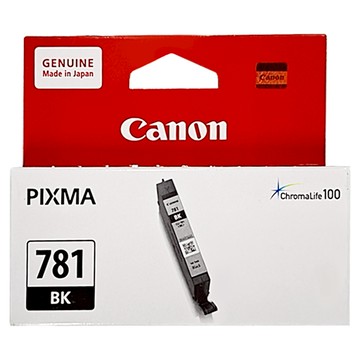 Canon 佳能 CLI-781 原廠正品墨水匣 PIXMA 781BK 台灣地區專用  黑色  1個