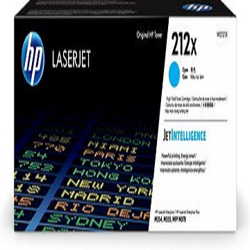 HP W2121X/2121/2121X/212X 原廠高容量藍色碳粉匣HP Color LaserJet Enterprise M555dn/M554dn