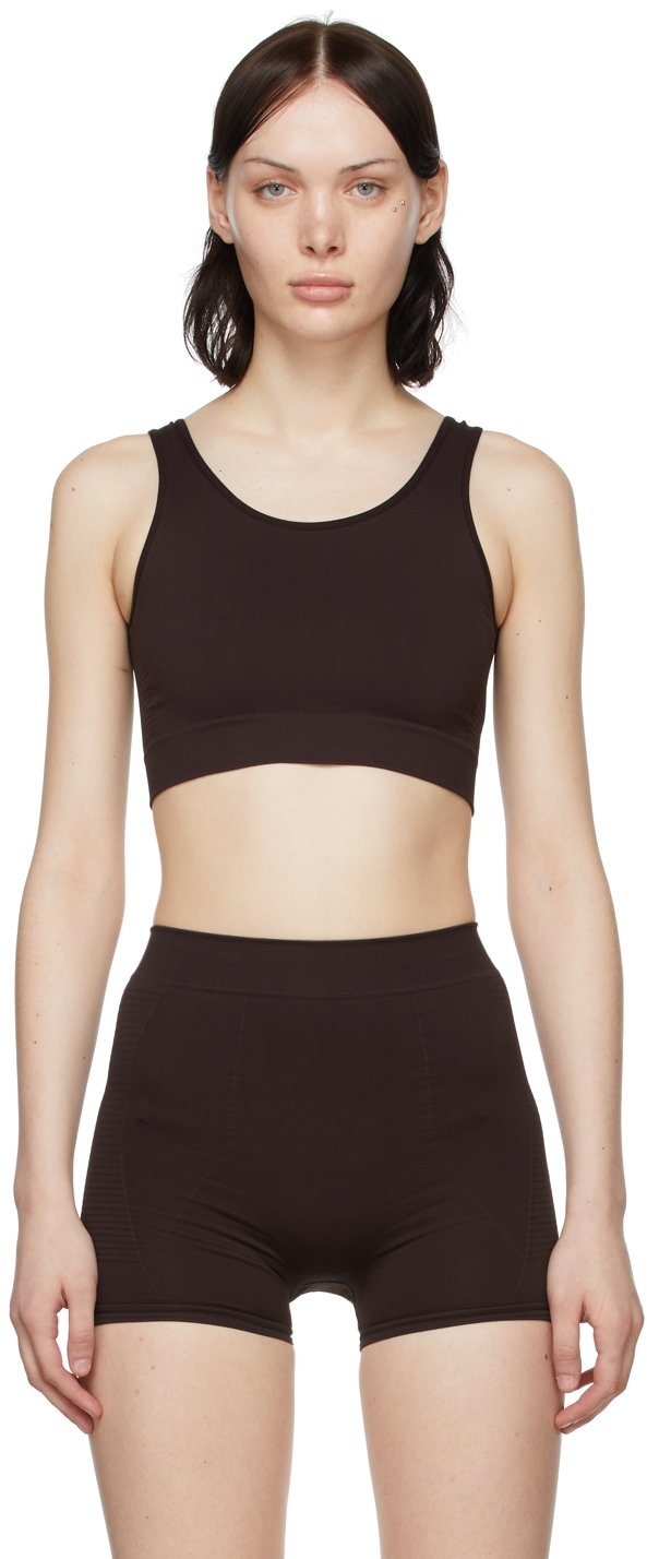 Rick Owens 酒红色 Active 文胸