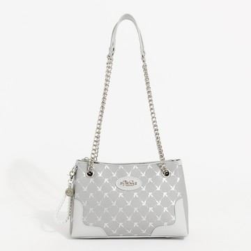 PLAYBOY - 肩背包  Morning Mist系列 - 銀色