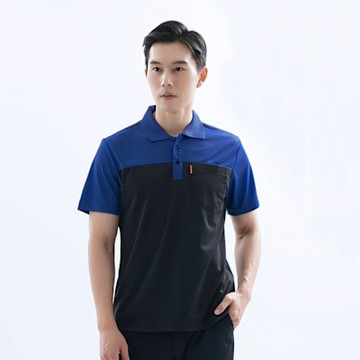 【遊遍天下】MIT台灣製男款吸濕排汗抗UV機能POLO衫(GS1005)