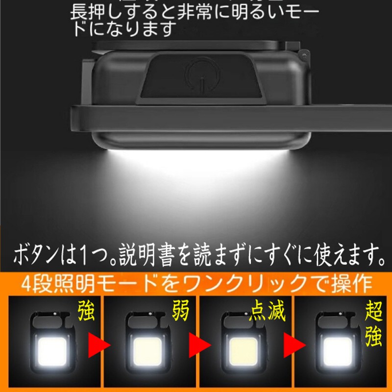 LED ライト ランタン 投光器 懐中電灯 作業灯 ワークライト 強力 軍用 