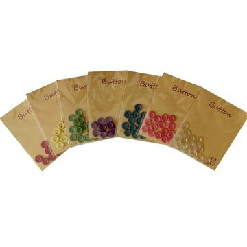 【佰昇國際 Baisheng】染色鈕釦、染色釦、釦子(0.6cm)(20入/包)