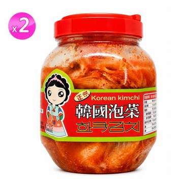 【禮美】韓國泡菜1000g x 2