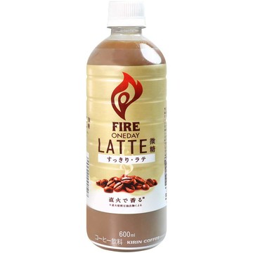 含糖咖啡 ONE DAY直火拿鐵咖啡 (600ml*24入)