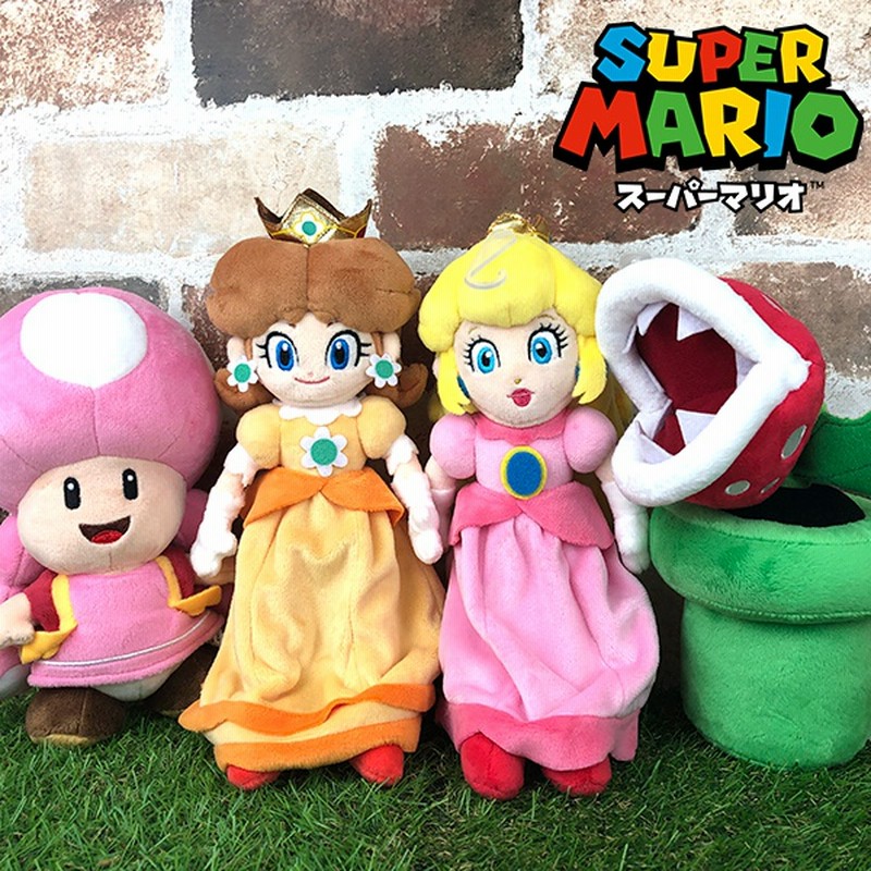 スーパーマリオ ぬいぐるみ S ピーチ姫 デイジー パックンフラワー キノピコ オールスターコレクション おもちゃ ゲーム グッズ 雑貨 キャラクター マリオカート マリオメーカー 任天堂 ギ 通販 Lineポイント最大1 0 Get Lineショッピング