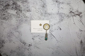 捕夢網胸針別針胸花蒸汽龐克元素金屬胸花