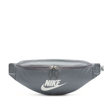 NIKE 腰包 斜背包 運動小包 NK HERITAGE WAISTPACK - FA21 灰 DB0490-084