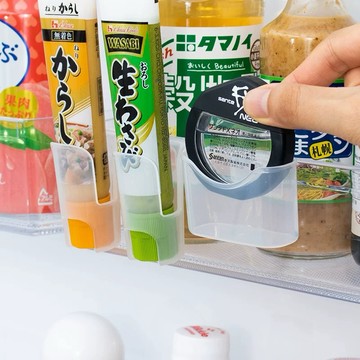 🇯🇵 冰箱分隔 收納 醬料 側門 整理 調味料 置物架 分層 居家收納 整理 冰箱夾 辦公 收納盒分隔 冰箱收納
