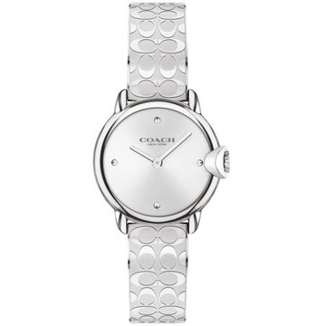 COACH 經典LOGO手環式腕錶/銀/28mm/CO14503691