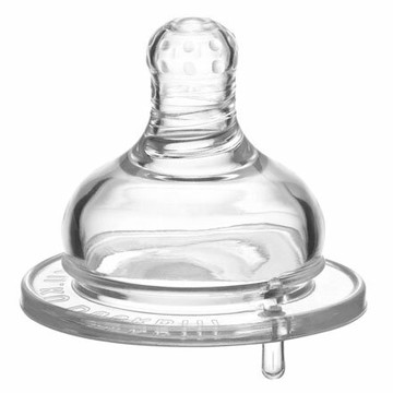 KU KU 酷咕鴨 防脹氣母乳型寬口十字奶嘴-M (4入)【悅兒園婦幼生活館】