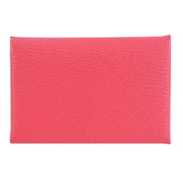 Hermes 愛馬仕 Calvi 邁索爾山羊皮卡夾(U5唇膏粉)