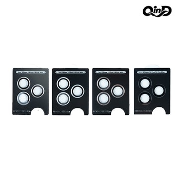 QinD Apple 蘋果 iPhone 16 Pro/16 Pro Max 鷹眼鏡頭保護貼