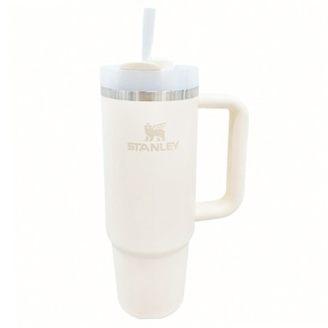 STANLEY 台灣公司貨 冒險系列 吸管隨手杯2.0  880ml  象牙白  1個