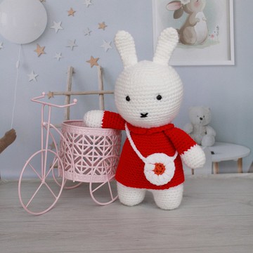 米菲毛絨玩具、紅色米菲、米菲娃娃、米菲毛絨玩具