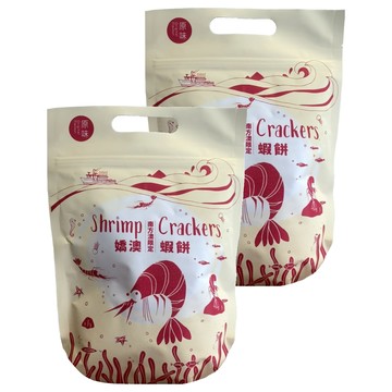 蘇澳區漁會 嬌澳蝦餅 原味  2個  42g