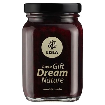 LOLA 蘿拉 75%藍莓蘋果果醬  240g  1瓶