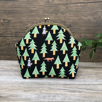 森林口金包/側背包/がまぐちバッグ