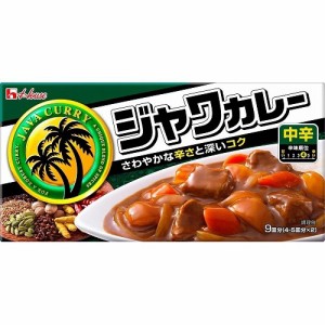 ハウス食品 ジャワカレー中辛 １８５ｇ ×10