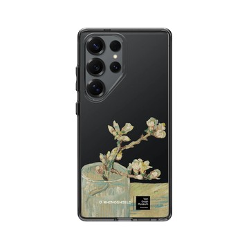 Galaxy S25 Ultra Clear 酷墨灰 - Van Gogh Museum - 玻璃杯中盛開的杏花