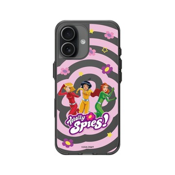 iPhone 17 Clear (相機按鈕) 酷墨灰 - Totally Spies - 該出任務了！嬌娃們！