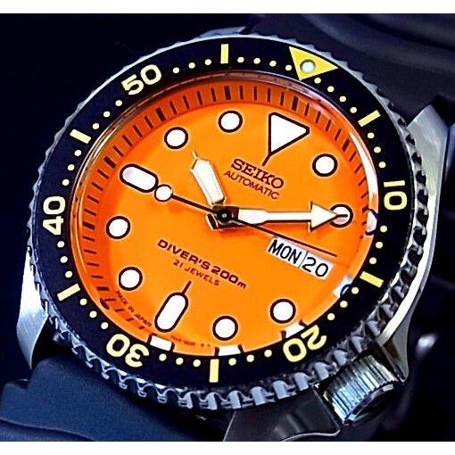 SEIKO Diver's watch セイコー ダイバーズ 自動巻 メンズ腕時計 ラバー ...