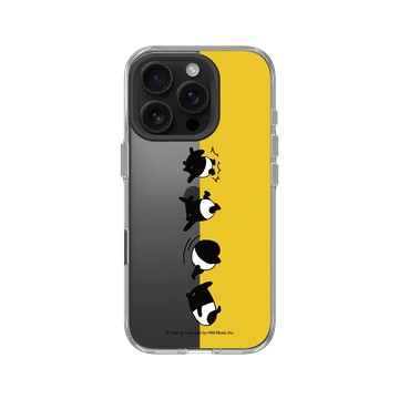 iPhone 16 Pro Clear Case（相機按鈕） 透明 - 馬來貘 Laimo - 翻滾吧!來貘!