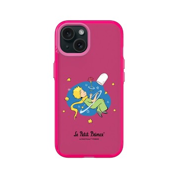 iPhone 15 Clear 粉漾桃 - Le Petit Prince 小王子 - 小王子 - 漫遊群星之中