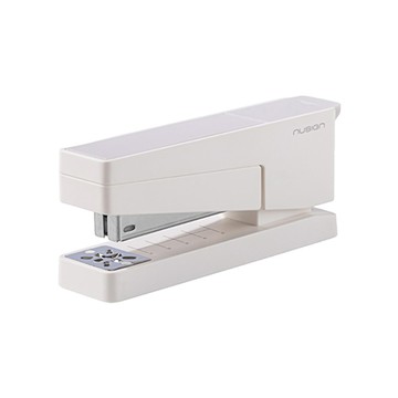 得力Deli NUSIGN簡約旋轉釘書機/NS089/白色/3號/20張/(24/6)&(26/6)