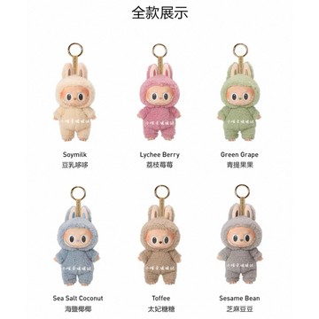 《台灣現貨》《正版》 The Monsters 心動馬卡龍搪膠臉盲盒 Labubu 一代馬卡龍