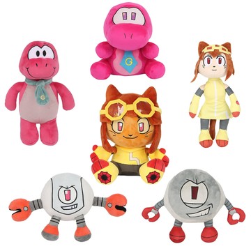 新品🚀🚀✨Gameoverse Gobbles Plush胖恐龍毛絨公仔卡通玩具