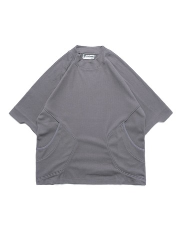 OCTO GAMBOL® T-04 WaffleT-Shirt | Grey