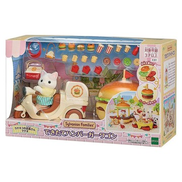 EPOCH Sylvanian Families 森林家族 樂園漢堡攤 EP15304  1個