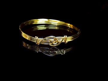 Winwing金屬線編織手環-【心鎖】