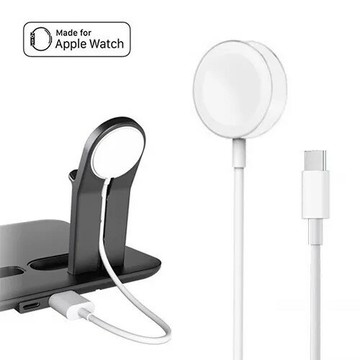 【怪獸選物 IDEAMON】Apple Watch 磁性充電線-短版25cm (搭配充電座最佳長度)