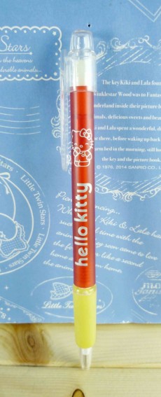 【震撼精品百貨】Hello Kitty 凱蒂貓~KITTY原子筆-笑臉圖案-紅色