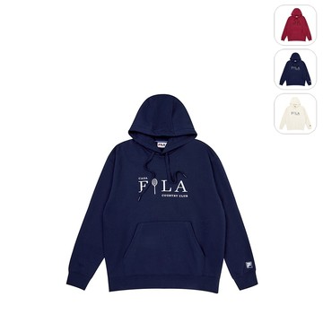 【FILA】中性 連帽T恤-丈青 1TEY-5823-NV