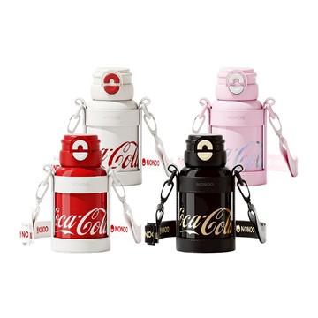 NONOO 可口可樂 玩趣雙飲保溫杯 580ml/保溫保冷/水壺/保溫瓶