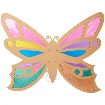 「美可節慶材料」戶外春天鏤空蝴蝶翅膀手工diy製作材料包創意幼稚園兒童節玩具