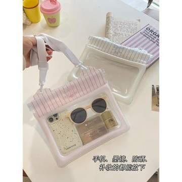 手機防水袋可觸屏拍照游泳專用海邊新款漂流密封掛脖包可愛手機套