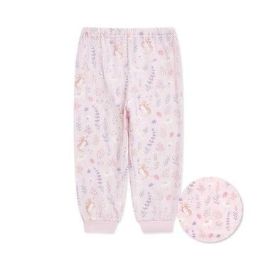 採花趣嬰兒長褲 (水晶紗)