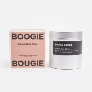 BOOGIE BOUGIE香氛蠟燭250g 大馬士革玫瑰與烏木