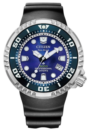 CITIZEN 星辰錶  Promaster UNITE with BLUE 系列  BN1025-08L  防水光動能潛水腕錶 藍面 46mm｜樂天領券現折★全館特惠中★指定刷卡回饋10%