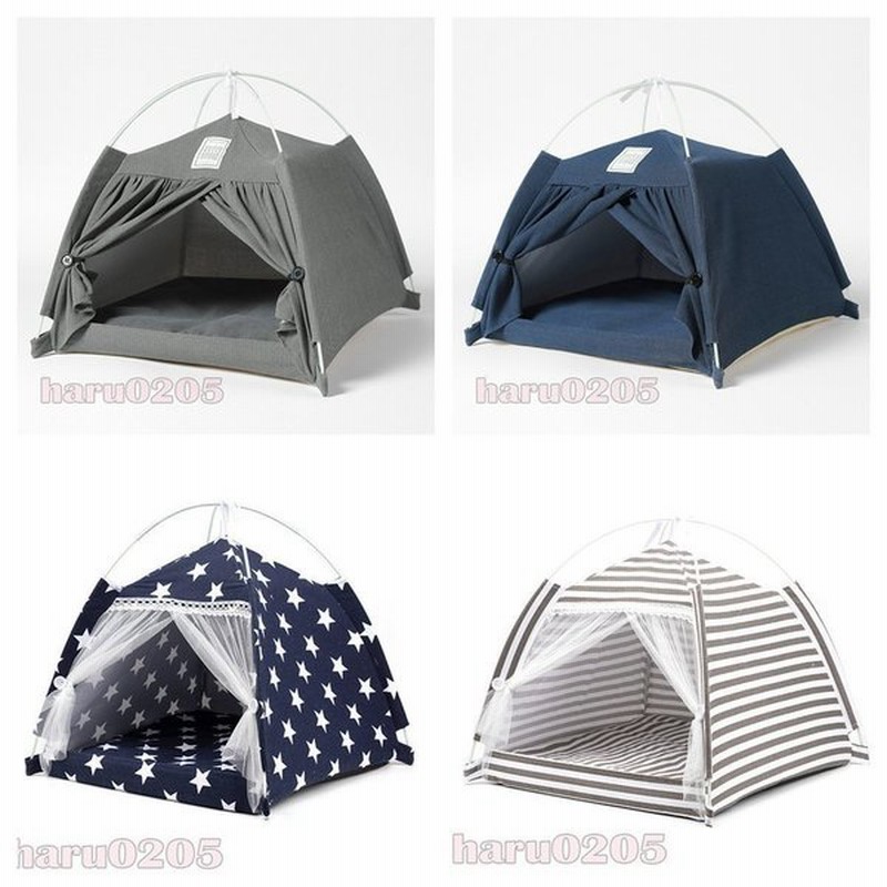 ペットベッド 猫 ハウス ペット用 ティピーテント クッション付き 布 小型犬 猫ベッド ドットハウス 犬小屋 ござ ふわふわ キャット 無地 通年利用 猫小屋 通販 Lineポイント最大0 5 Get Lineショッピング