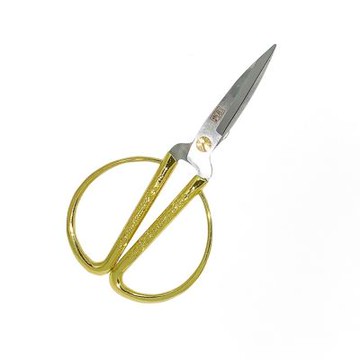 【徠福】鍍金龍鳳剪刀-173mm /支 NO.2045